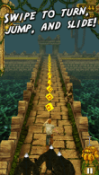Skjermbilde fra Temple Run
